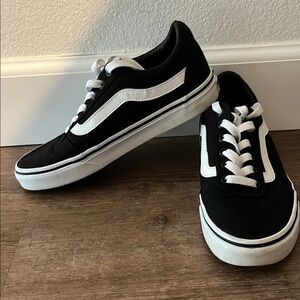 Vans Black and White Sneakers